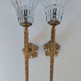 Pair of vintage sconces 50s