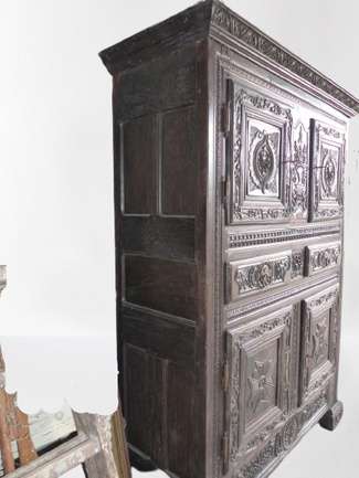 Buffet cabinet 4 four ports xvii eme empire napoleon 1st
