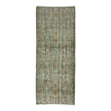 Turkish Anatolian Handmade Vintage Area Rug 208 cm x 80 cm