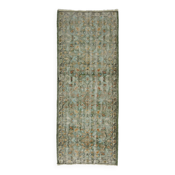 Turkish Anatolian Handmade Vintage Area Rug 208 cm x 80 cm
