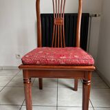 Extendable oval rosewood table + 8 chairs – Hong Chinese Furniture