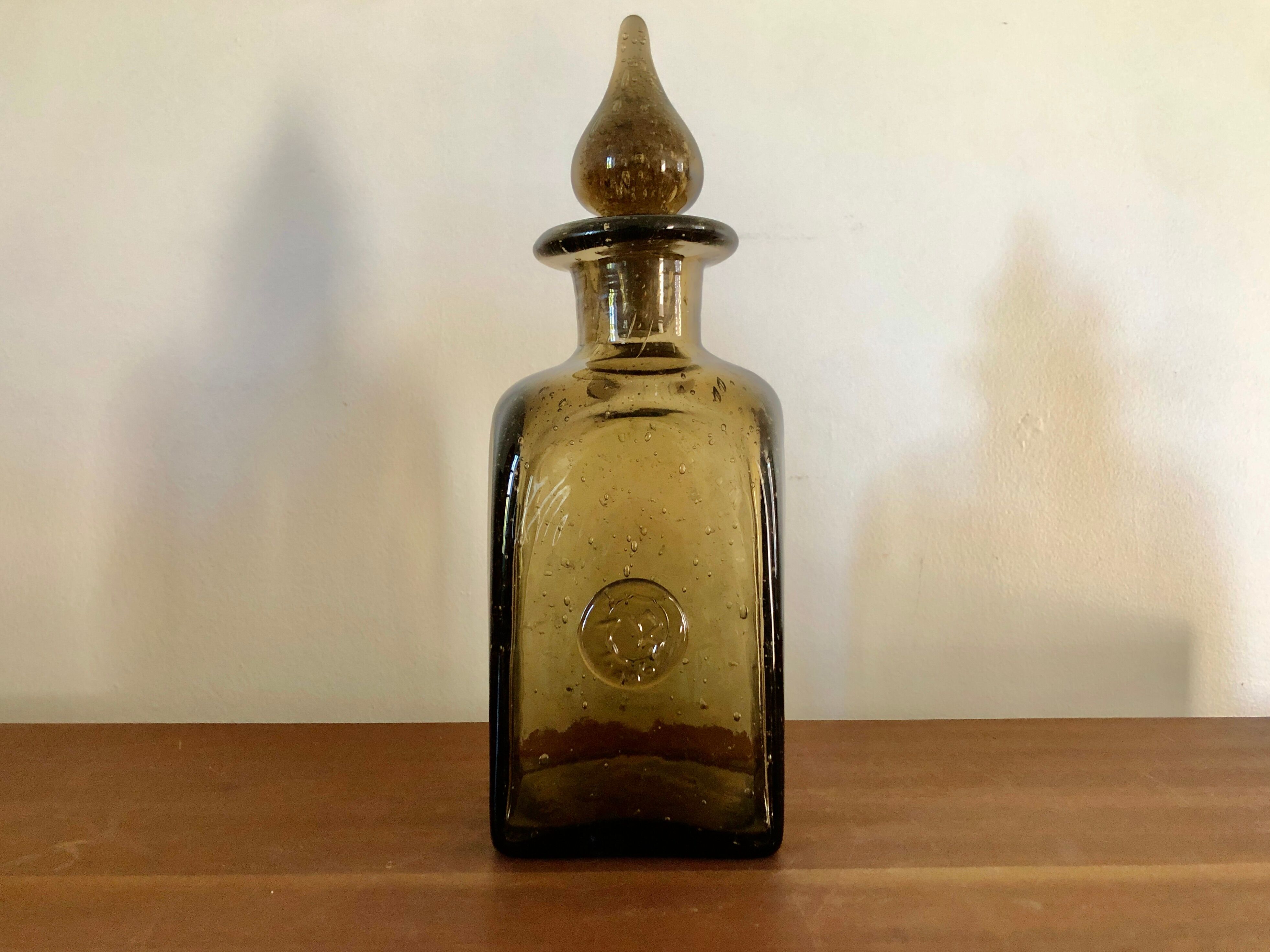 La Rochère 1960 bubble glass carafe