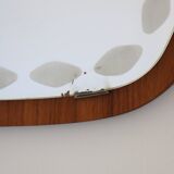 Miroir en teck, Suède, AB Nybrofabriken, Fröseke, 1960