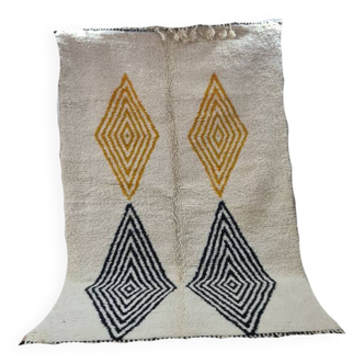 Berber mrirt handmade wool rug 250 X 150 CM