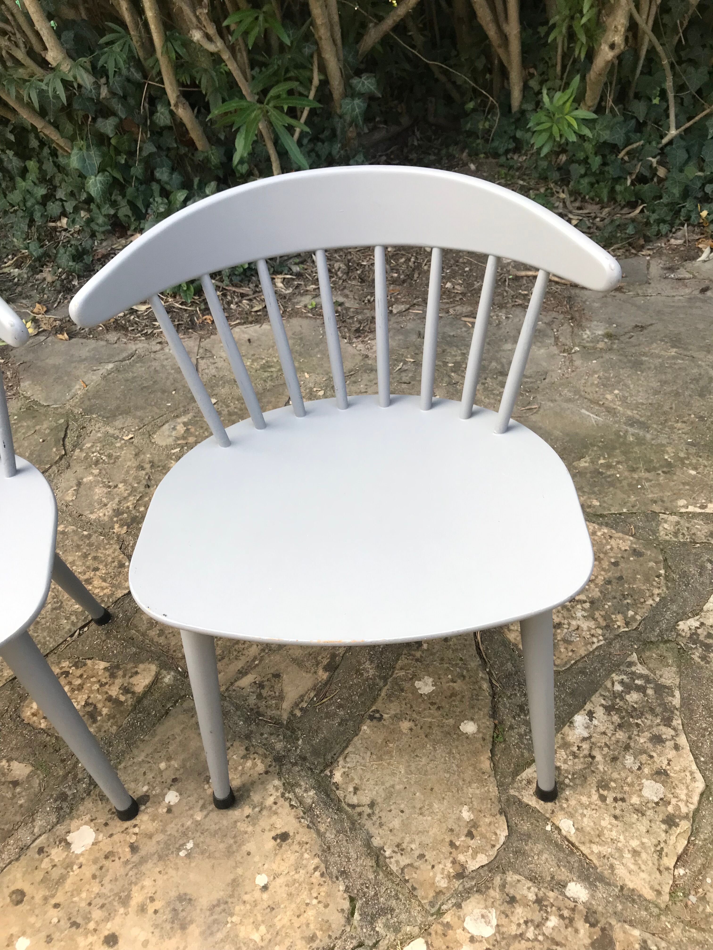 Paire de chaises scandinaves FDB Mobler 1971
