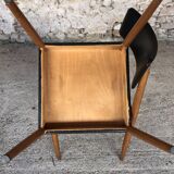 Set of 4 Scandinavian style dining chairs, circa 60