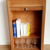 Wooden curtain cabinet