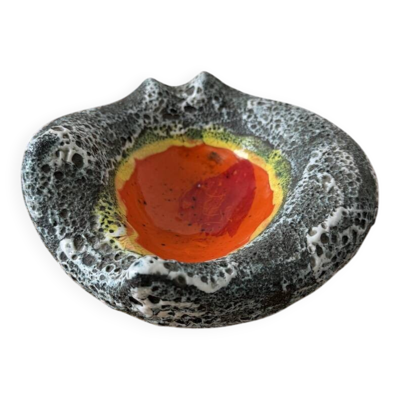 Cendrier Vallauris fat lava