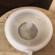 Opaline glass ashtray and pocket tray Poland 1970