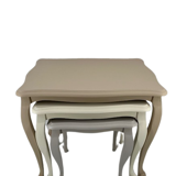 Wooden nesting tables