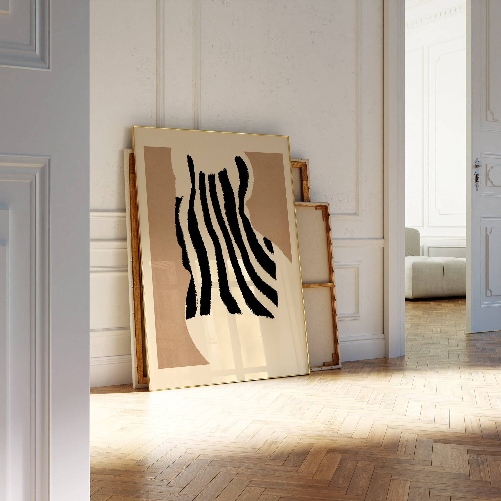 Impression giclée d'une figure féminine