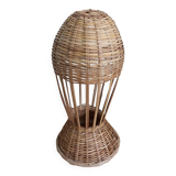 Marotte head with wicker rattan hat Africa Senegal