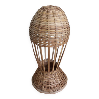 Marotte head with wicker rattan hat Africa Senegal