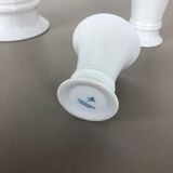 Set of 3 Op Art Vase Porcelain German Vase by Fürstenberg Ceramics Germany 1970s