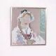 Swedish Oil on Panel “Portrait of Woman” by Rune Persson Vintage& Framed 31×30cm