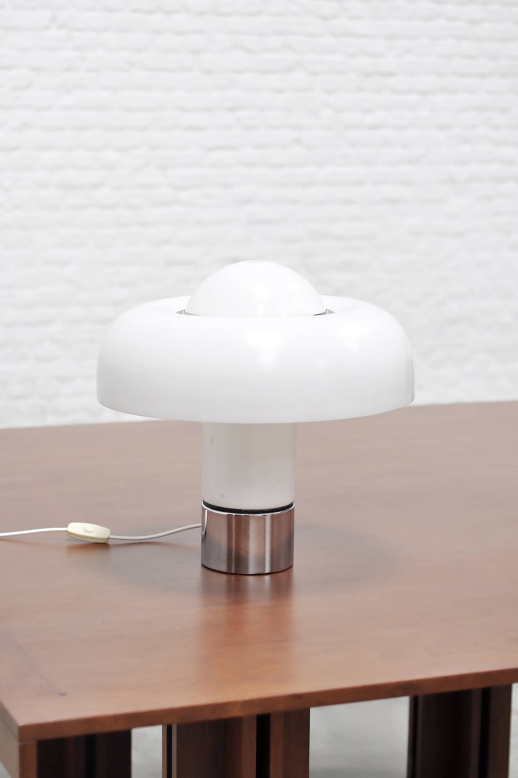 Brumbury table lamp Luigi Massoni for Harvey Guzzini Italy, 1970s