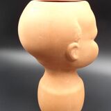 Vase in the shape of a baby's head - poupon