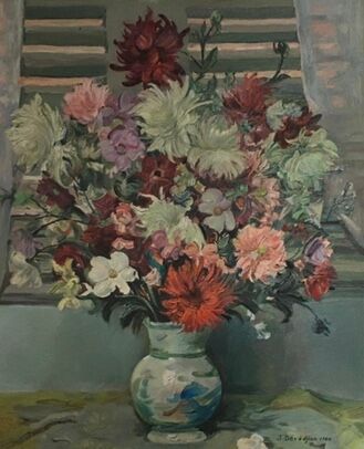 Large bouquet of flowers from the gardens