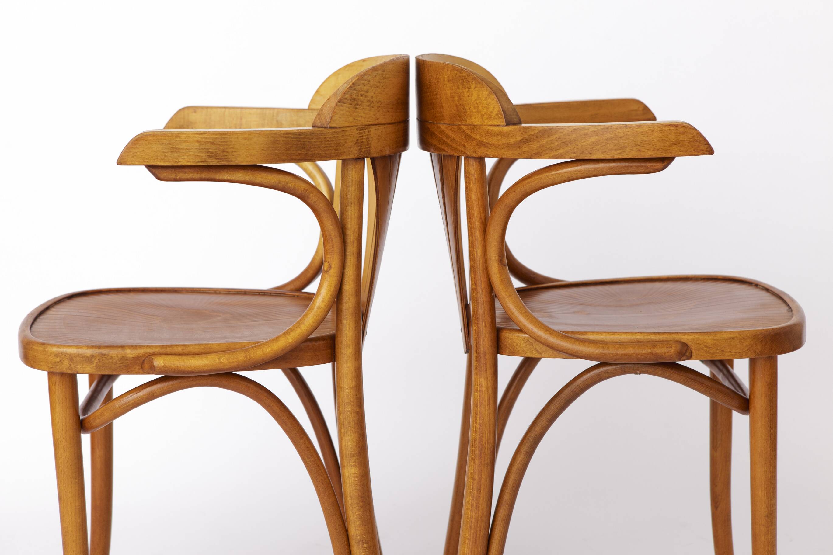 Vintage Chairs by Radomsko ZMG, Poland, Bentwood, Beech, 1970s