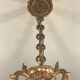 Lustre bronze 8 branches