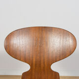 Modèle de chaise Ant 3101 en teck par Arne Jacobsen pour Fritz Hansen, Danemark, années 1970.