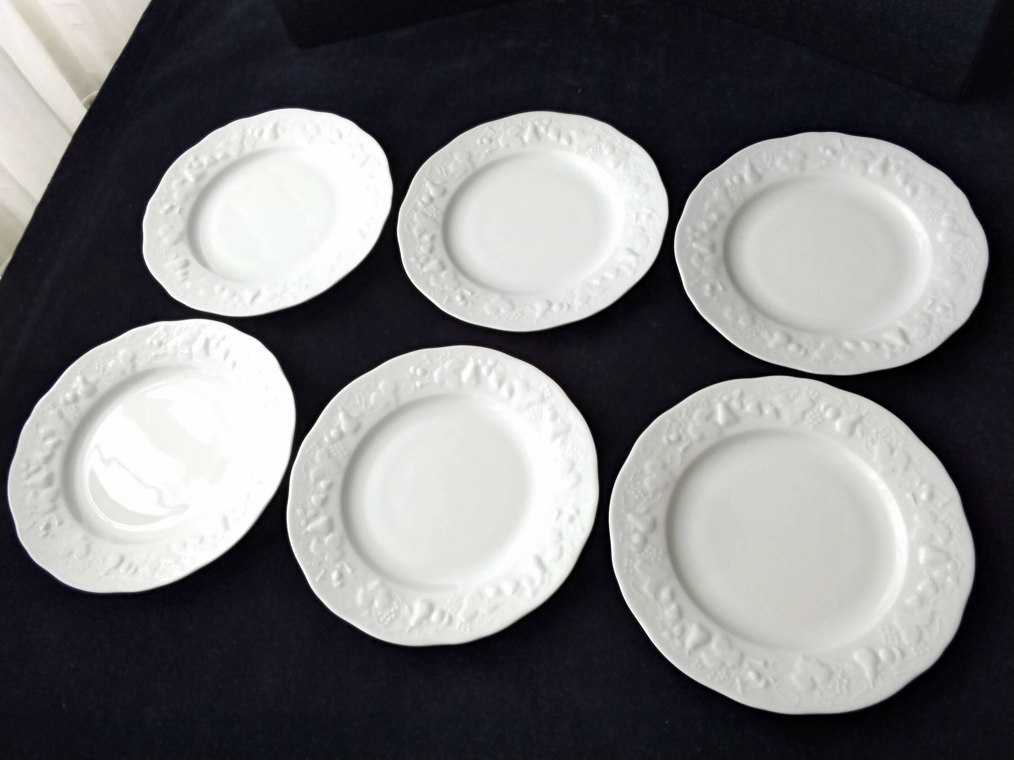 6 flat plates Ph. Deshoulières Model California