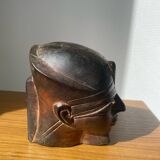 Egyptian sculpture, head / bust of pharaoh