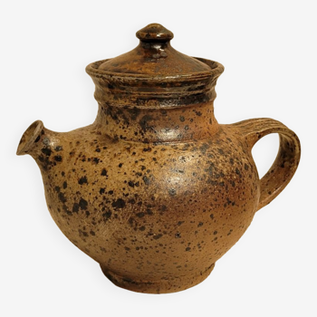 Vintage Pierre Digan teapot in stoneware from La Borne