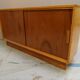 Mid Century vintage filing cabinet with sliding doors 1960's