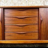 60s 70s teak sideboard Credenza Axel Christensen ACO Møbler Denmark 60s