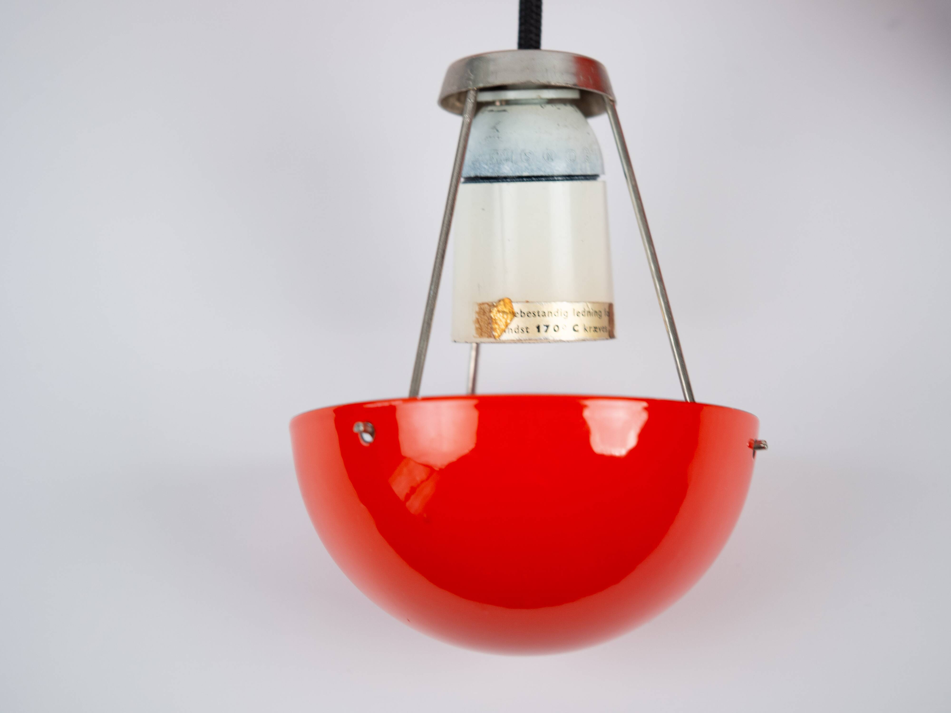Paire de lampes vintage Flowerpot danoises par Verner Panton, Louis Poulsen 1968