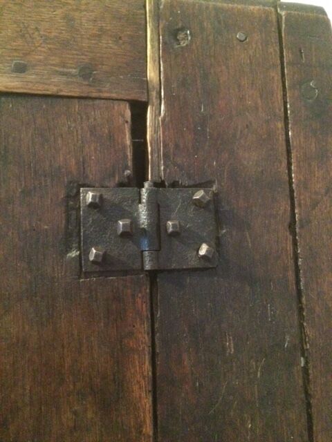 Old wooden maie buffet