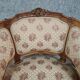 Pair of chairs cabriolets Louis XV rockery walnut rockery
