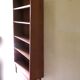 Tapered teak profile bookcase by Johannes Sorth, Denmark 1960