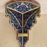 Etagère d'Angle Bois Peinte