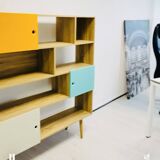 Scandinavian style shelf furniture
