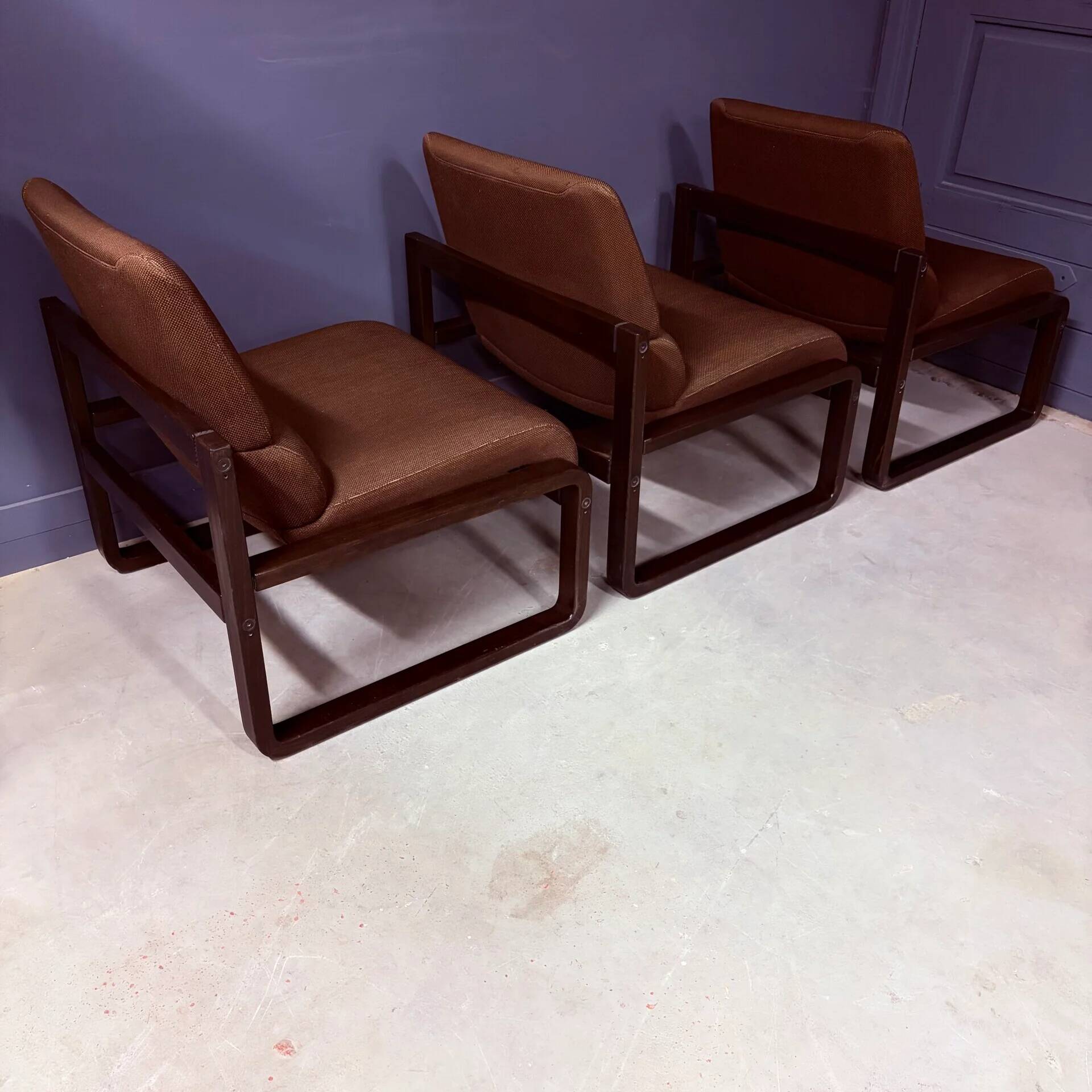 Martin Stoll armchairs for Giroflex, 1980s