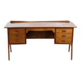 Desk Made In Teak By Svend Aage Madsen  For Sigurd Hansen From 1960s