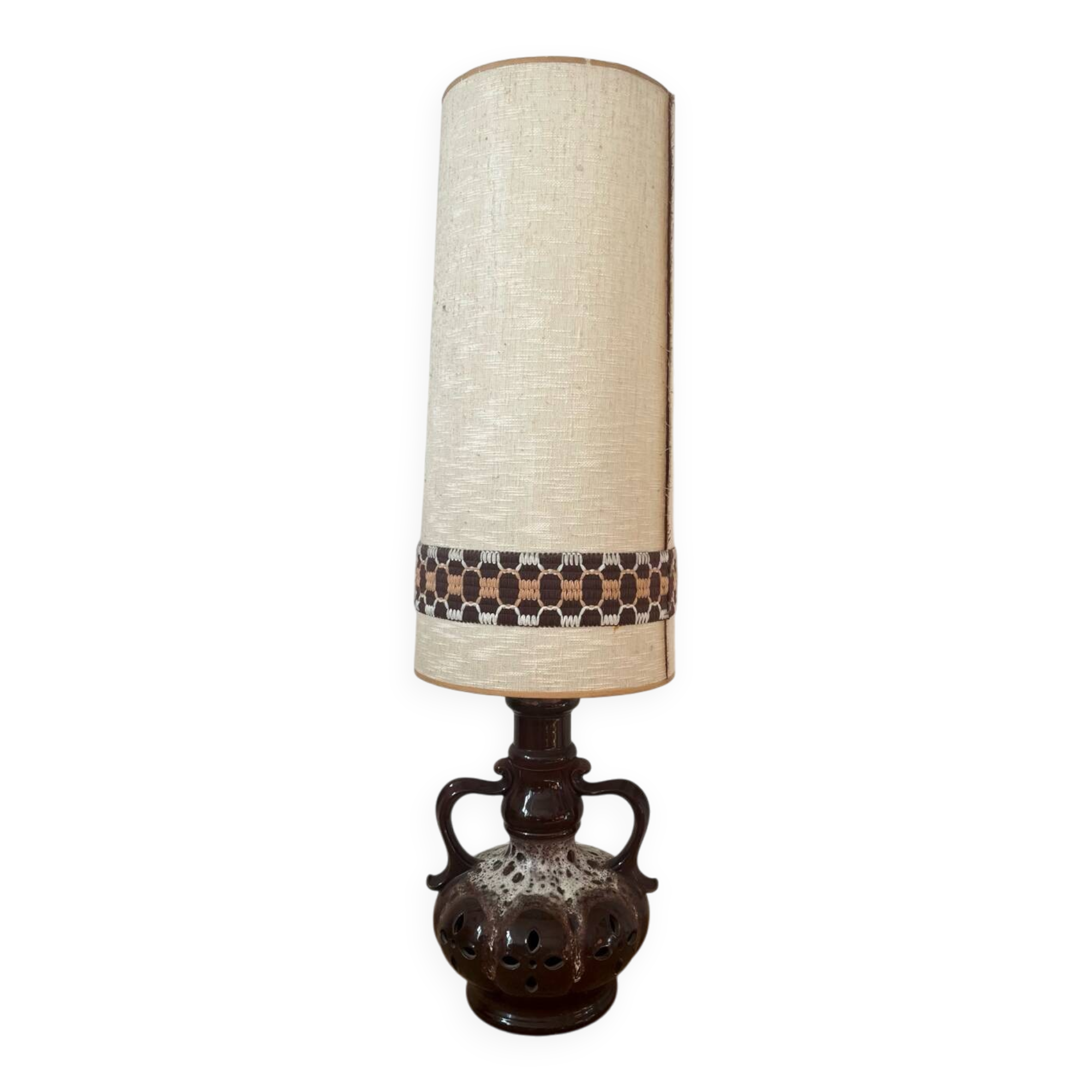 Lampe de sol en céramique, 1970