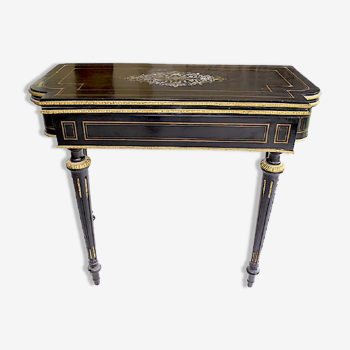 Napoleon III  card game table