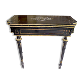Table marqueterie Napoleon III