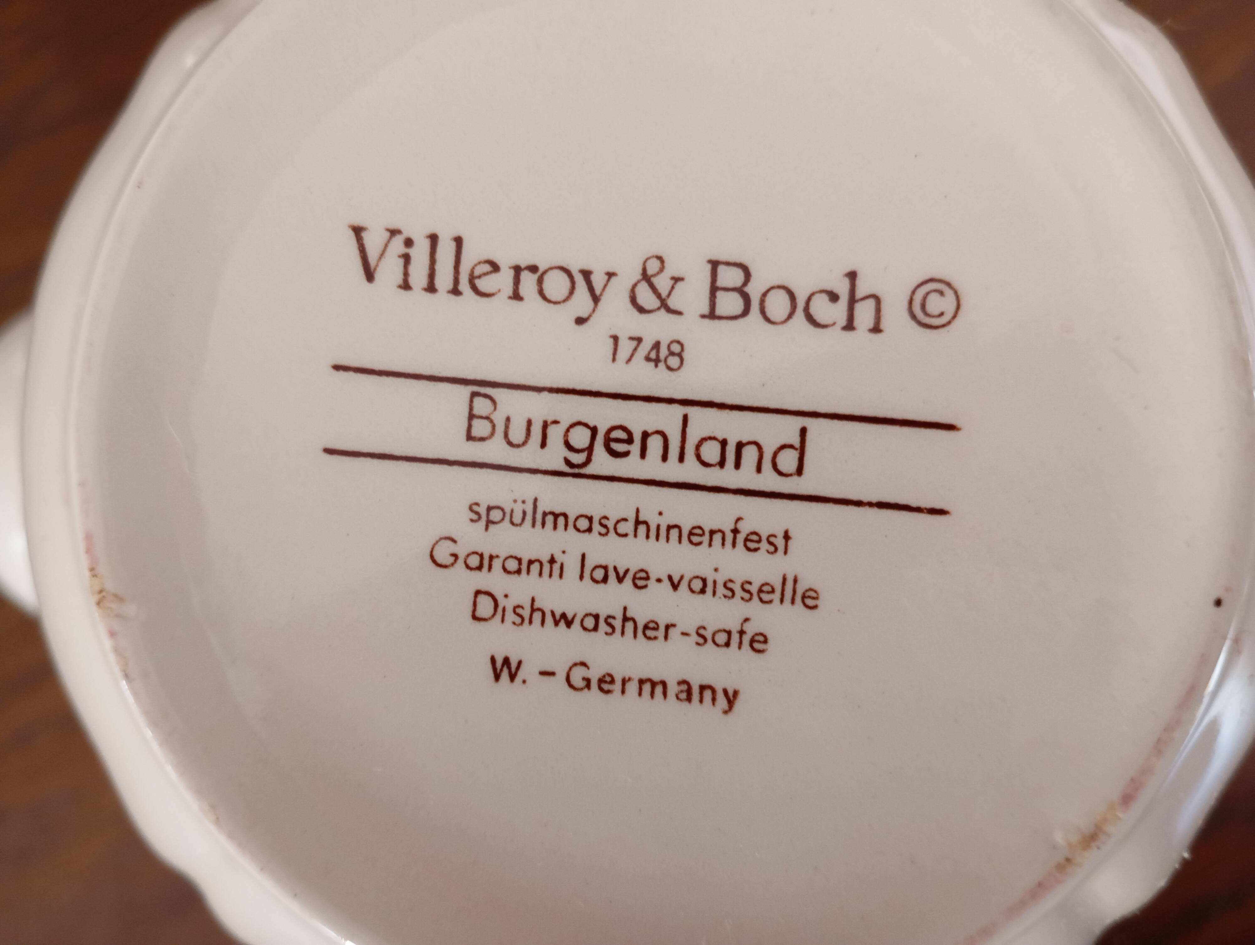 Verseuse 'Burgenland' bleu Villeroy & Boch