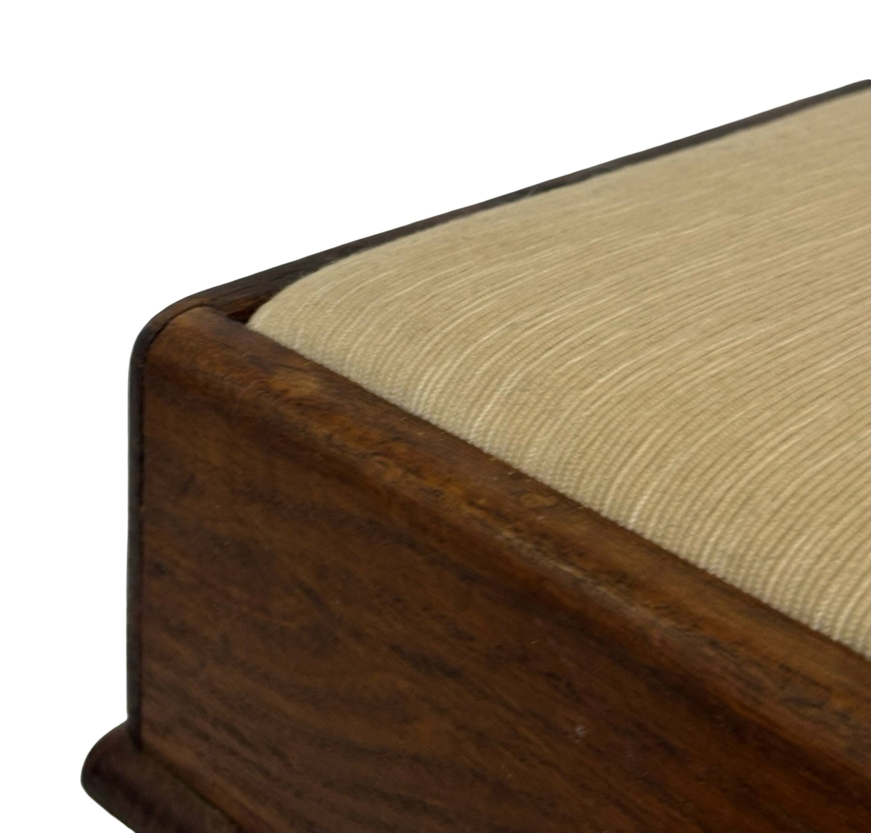 Art Deco footstool foot rest minimalist 30's design