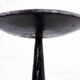 Brutalist metal candle holder