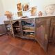 Large walnut sideboard in Louis XV style