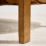 Hungarian leather sofa set by Ipoly Furniture Factory, set of 2.