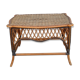 Rattan coffee table - wicker 50's