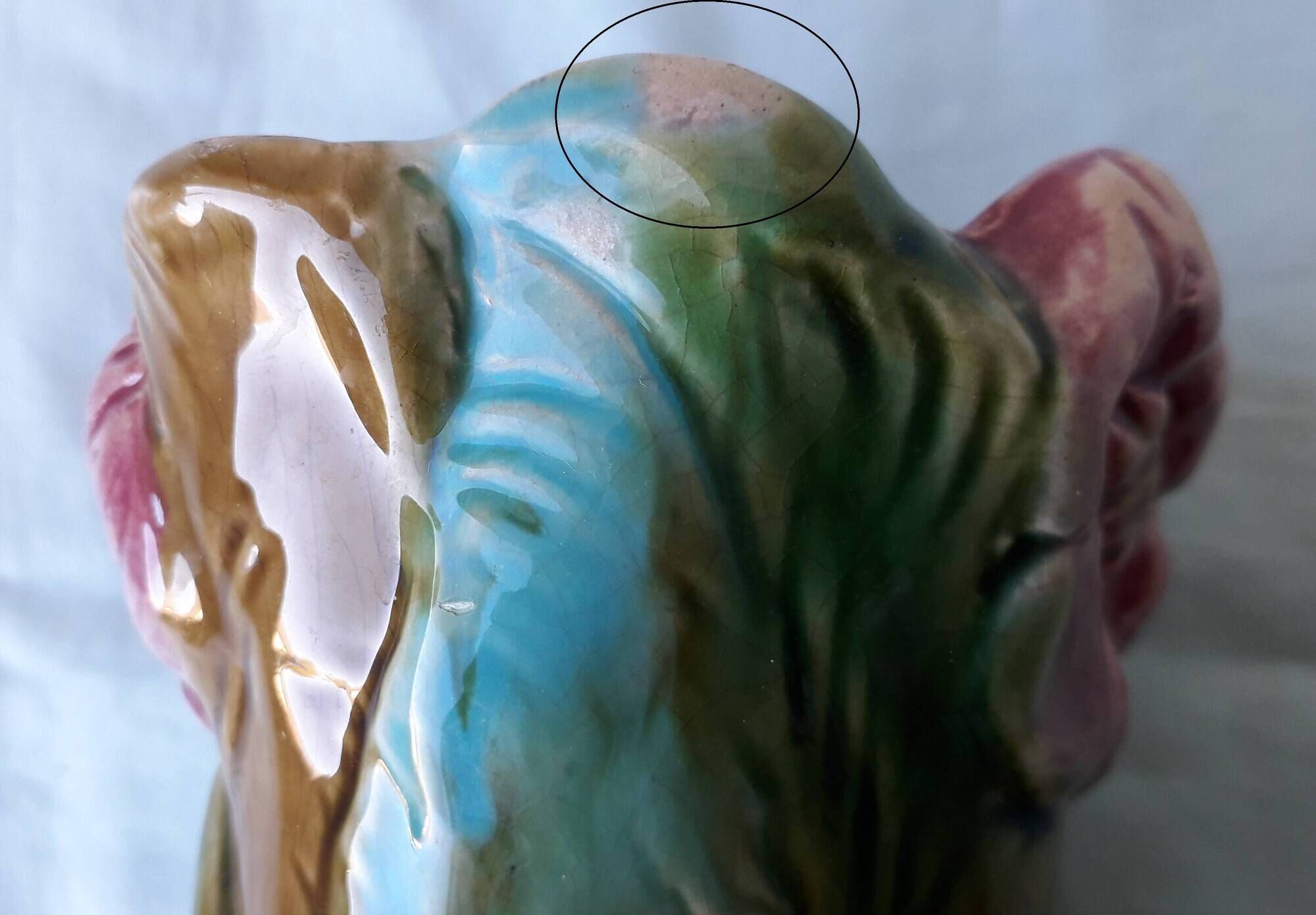 Slipware vase
