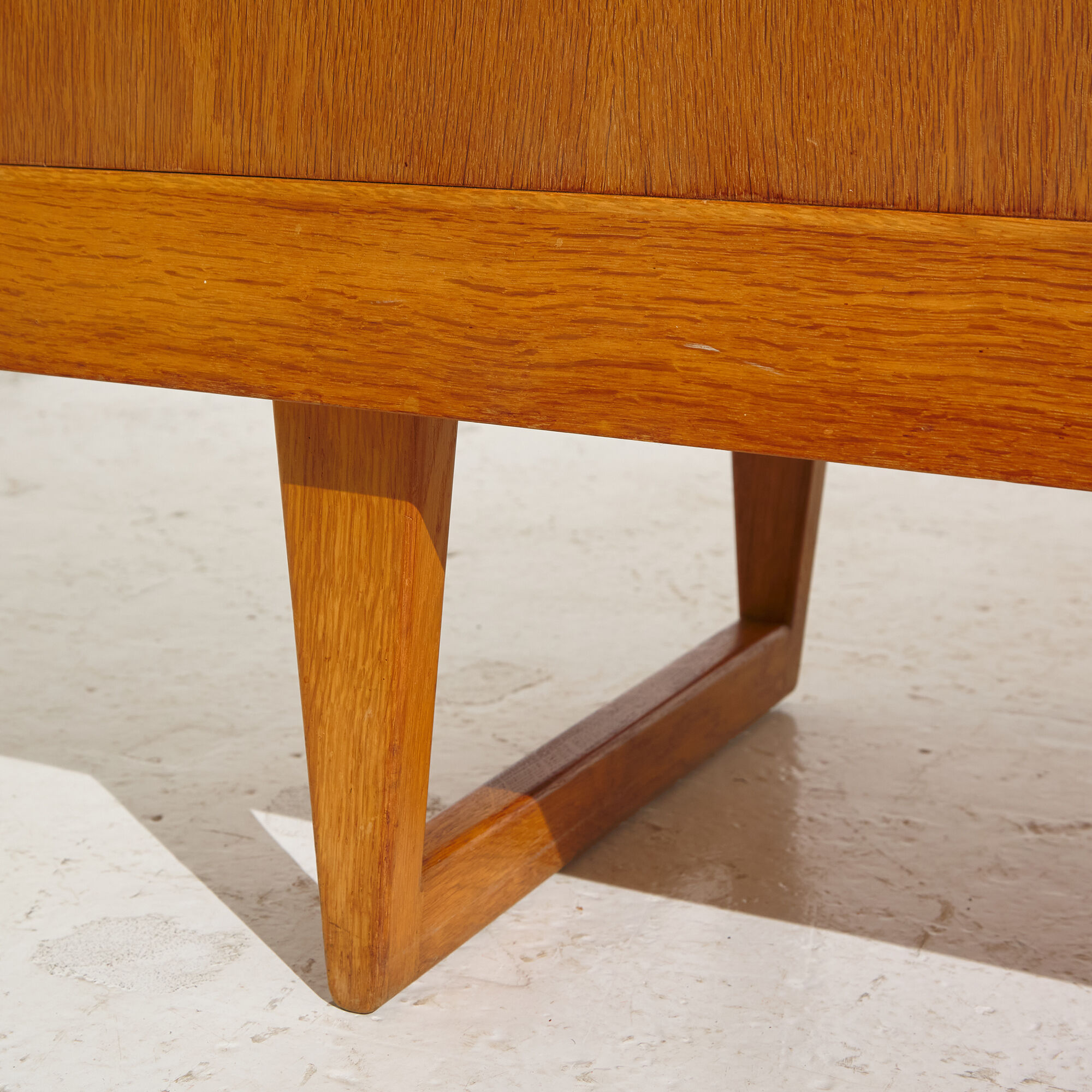 Oak sideboard by kurt østervig for kp møbler