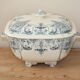 Iron earth tureen Gien XIXth